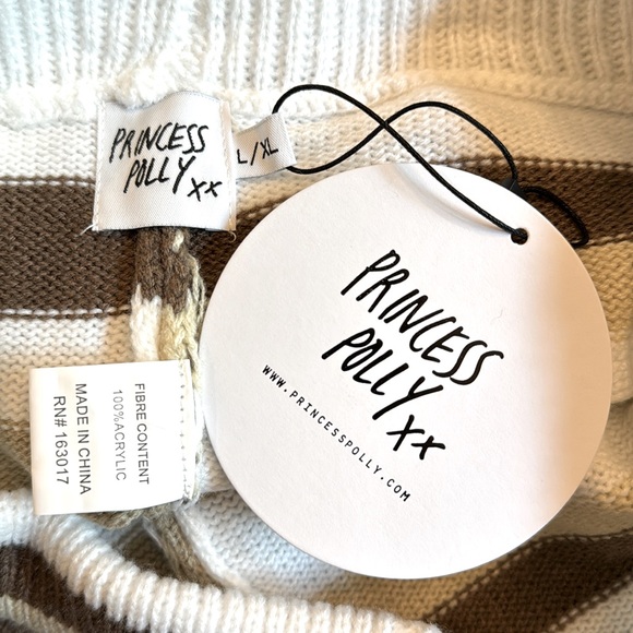 NWT! Princess Polly Herreria Stripe Shorts L/XL - Picture 12 of 13